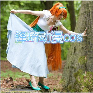 迪斯尼disney 心宝莲娜 拇指姑娘cosplay服装 舞台表演服cos女装