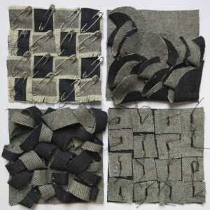 灰度世界 牛仔面料再造成品面料改造面料二次设计小样 阿里巴巴找货神器