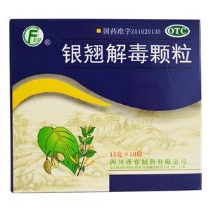 逢春银翘解毒颗粒15g*10袋/盒 大药房旗舰店正品保证