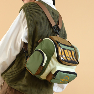 nullbag空形原创大学生背包双肩包小众书包斜挎包女设计感两用包