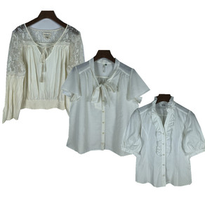 古着棉布法式少女田园气质白色衬衣日系森女学院风文艺小清新衬衫