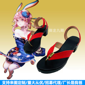二次元漫展崩坏3  八重樱 信花舞伎道具cos鞋拍照演出cosplay鞋子