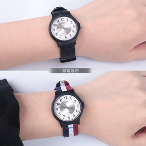 适配迪士尼手表DW腕表配件通用表带尼龙14mm16宽18儿童成人手表女