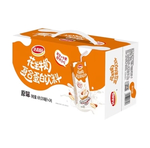 达利园花生牛奶 复合蛋白饮料（原味）250ml*24盒  4箱起包邮