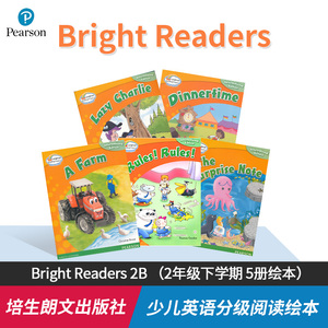 【满300减50】培生朗文少儿英语 Bright Readers 5本主题 brightreaders 少儿英语绘本图书 6-12岁小学生英文分级阅读1-6年级教材