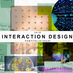 交互设计interaction portfolio hci app出国留学作品集界面uiux