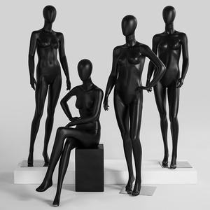 服装店模特道具女全身女装模特架子橱窗坐模人体假人体模特展示架