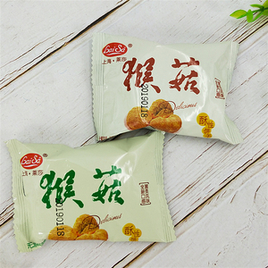 上海莱莎猴菇饼干原味饼干酥性饼干早餐糕点零食包邮