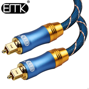 EMK 5.1 Digital Sound Fiber Optical Audio Cable 光纤音频线