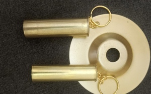 收藏12号16号 铜壳钥匙挂件影视道具 铜风铃工艺品 全新 10个标价