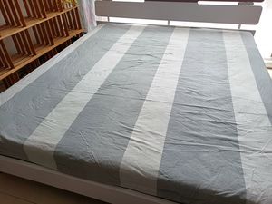 外贸面料春夏款 纯棉线 双人 床笠 席梦思床垫套 床罩1.4- 1.7斤