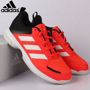 新款adidas阿迪达斯羽毛球鞋男女超轻防滑减震专业网球排球运动鞋