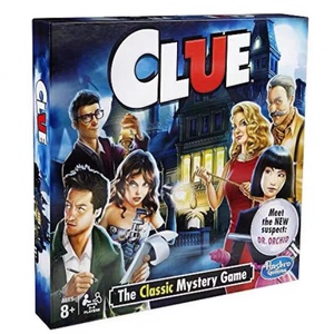 Clue board games Game English Board 休闲聚会益智推理卡牌