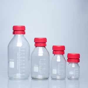 丁基锂瓶灌装密封瓶双层隔垫挥发液体化学试剂取样瓶扎针瓶GL45盖