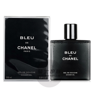 Chanel香奈儿蔚蓝男士洗发沐浴露200ml 男香同香味清洁保湿香体