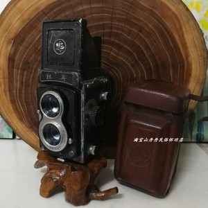 牡丹120照相机古董胶卷老相机古玩杂项摄影道具橱窗摆件装饰民俗