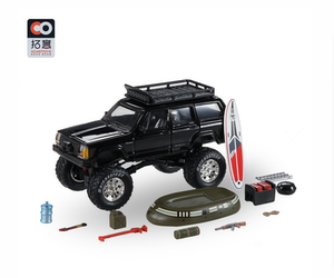 拓意 164 jeep Cherokee 切诺基汽车模型玩具车 避震越野车玩具