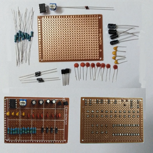 电路板制作diy套件学生焊接 电子原件套件洞洞板元件焊接练习板