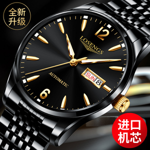 瑞士正品手表男士休闲高档商务机械表十大品牌防水镂空男腕表