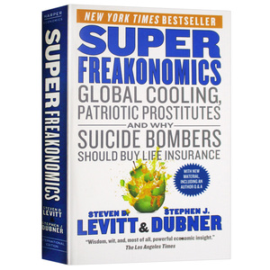 魔鬼经济学 SuperFreakonomics 英文原版金融投资读物 超爆魔鬼经济学 英文版 比尔盖茨推荐 进口英语书