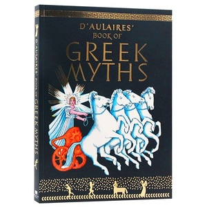 D'Aulaires Book of Greek Myths 多莱尔的希腊神话 彩绘大开本 英文原版儿童文学读物 进口书籍