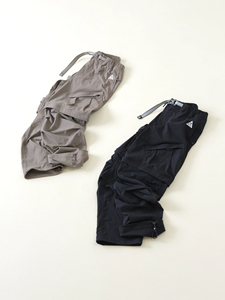 二合一ACG户外运动多口袋可拆卸机能风战术工装休闲裤束脚长裤