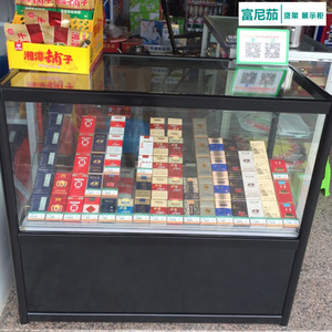 广州烟柜展示柜烟柜台便利店中国烟草专卖玻璃柜超市烟酒货架背柜