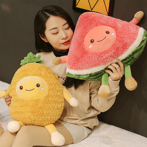 毛绒玩具菠萝抱枕西瓜水果公仔男女款床上睡觉靠枕玩偶大号布娃娃