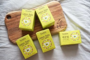 韩国TEAZEN柠檬香蜂草茶植物薄荷茶独立包装肠道健康1.2g*20包