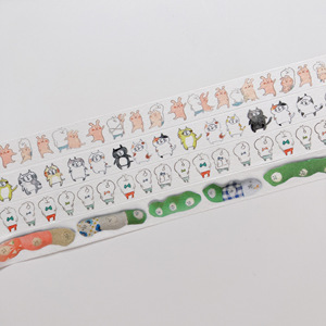 【分装】日本 spica 庭服部爱子和纸胶带豌豆子兔子动物软妹猫咪