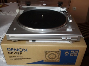 日本直送Denon天龙黑胶唱片机LP经典唱机留声机DP-29F音乐播放器