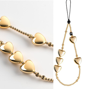 CASETiF金铄爱心绳手链高级感创意时尚适用苹果挂链串珠女饰品