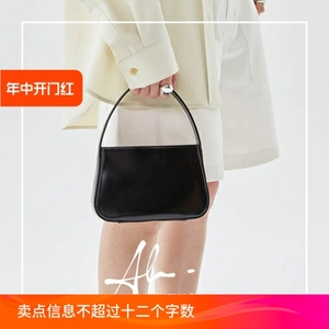 正品代购ETHOS包 韩国小众设计师简约复古手提包时尚休闲牛皮包包