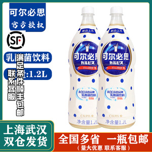 日本可尔必思浓缩液乳酸菌饮料1.2L儿童酸奶CALPIS牛奶浓缩汁整箱