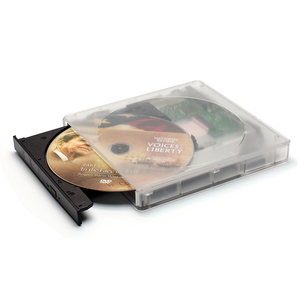 新款工厂 透明DVD刻录机笔记本台式外接TYPE-C+usb3.0移动光驱盒