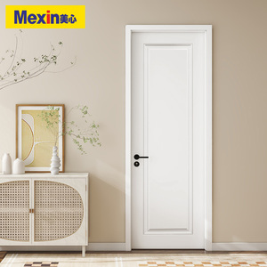 Mexin美心木门实木复合环保烤漆简约欧式室内门套装门定制尺寸003