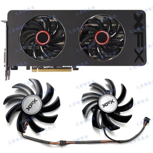 XFX/讯景R9 390X/R9 390/R9 280X魔尊海外版显卡散热风扇