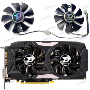 DATALAND迪兰恒进RX480 470 470D酷能580战神显卡风扇GA91B2U