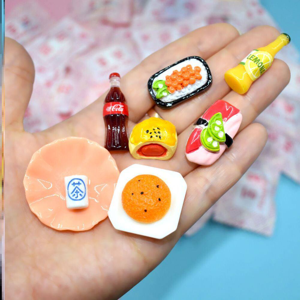 小学生自制盲袋惊喜diy微缩食玩儿童迷你超市仿真食物饮料瓶模型