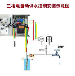 工厂园林控制水泵启动关水龙头停止工地高层供水代替变频器压力罐