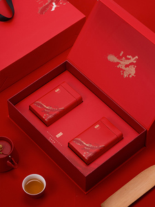 古树红茶正山小种礼盒装空盒半斤一斤茶叶礼盒红茶绿茶高档空盒子