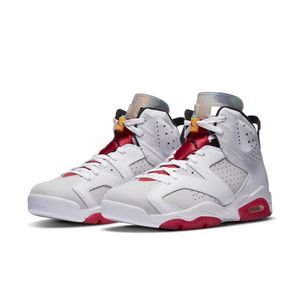 Air Jordan 6 AJ6耐克男 兔八哥 白红彩蛋 高帮篮球鞋CT8529-062