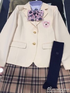 日本代购 conomi 美乐蒂 合作款 白色西装制服外套 JK制服