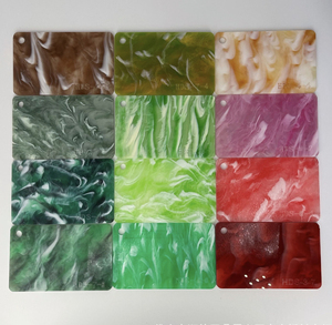 彩色亚克力板有机玻璃定制云彩渐变室内墙面装饰艺术仿大理石材料