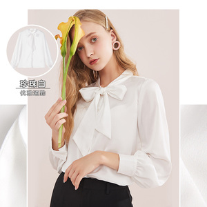 拉贝缇白色衬衫女装设计感小众2019夏季新款韩版…