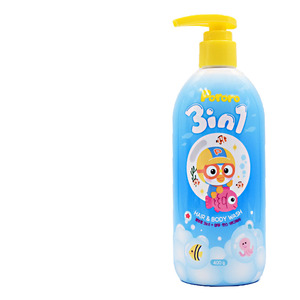 韩国婴幼儿童宝宝通用啵乐乐洗发水沐浴露三合一滋润顺滑不干不痒