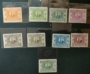 1912年民纪1 光复全新原胶邮票9枚
