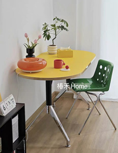 电脑桌台式简约家用轻奢书桌长方形办公室会议桌小户型椭圆形餐桌