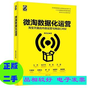 二手 微淘数据化运营：淘宝店内容运营与网店CRM 杨志远 著 电子