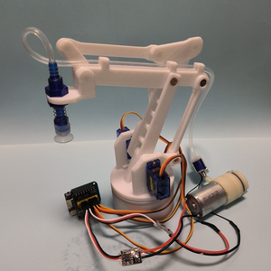真空泵三轴机械臂3轴3自由度Arduino可编程WIFI机械手臂小型机器